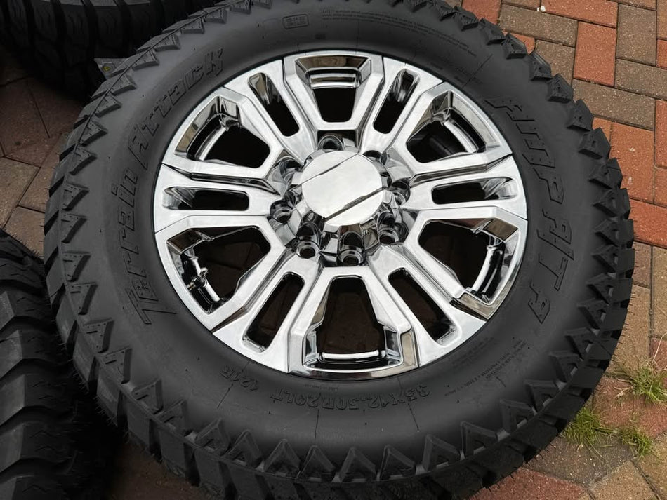 BRAND NEW | CHROME | 35” Tires | 35/12.50/20