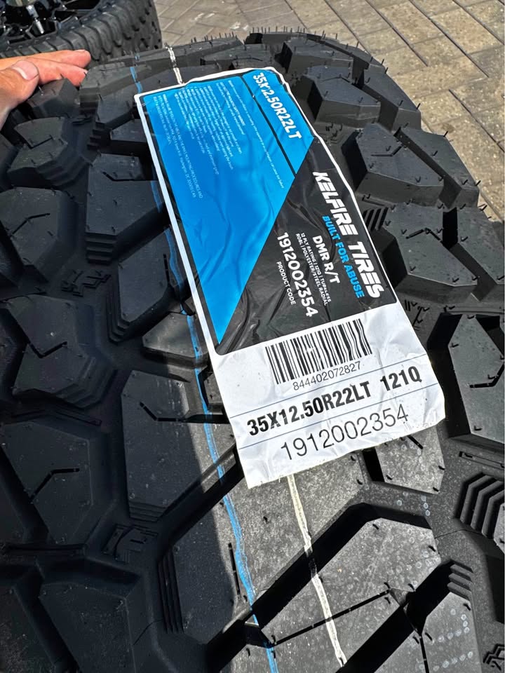 BRAND NEW | 22" WHEELS | 35" Kelfire RT Tires | 35/12.50/20